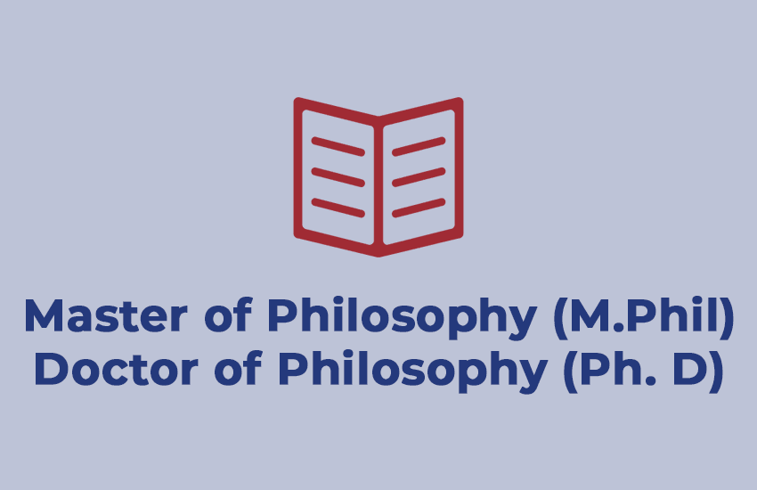 M.phil / Ph.D Students