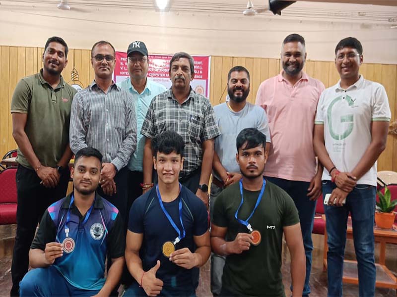 VNSGU Inter College Power Lifting Tournament